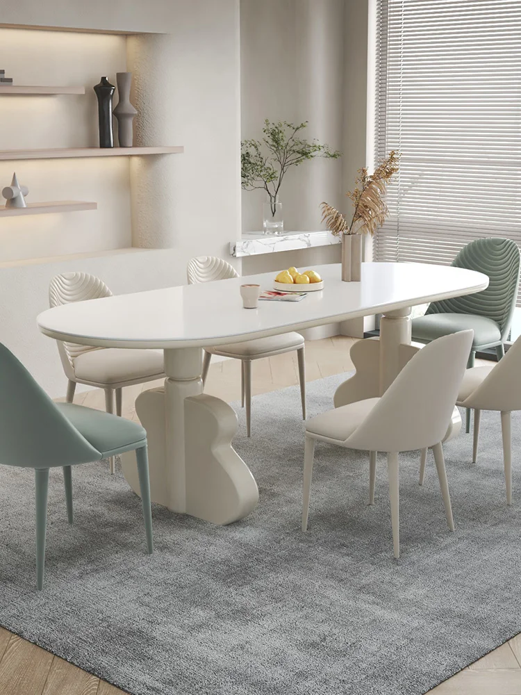 

Rock, обеденный стол, белая, Современная Минималистичная модель, обеденный стол и стул