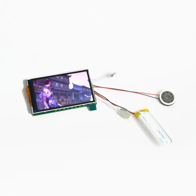 2.8 Inch LCD Screen Video Module 128MB Memory Magnetic Control For Business