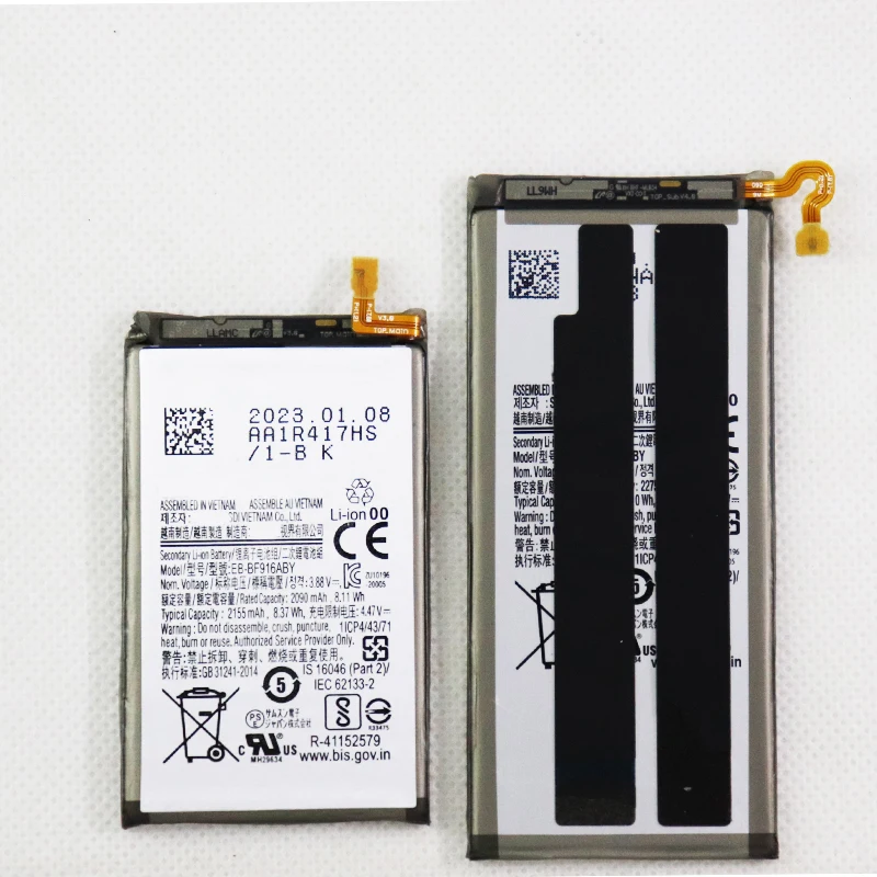 

EB-BF916ABY EB-BF917ABY Battery For Samsung Galaxy Z Fold 2 5G F916 F917 2155mAh 2345mAh