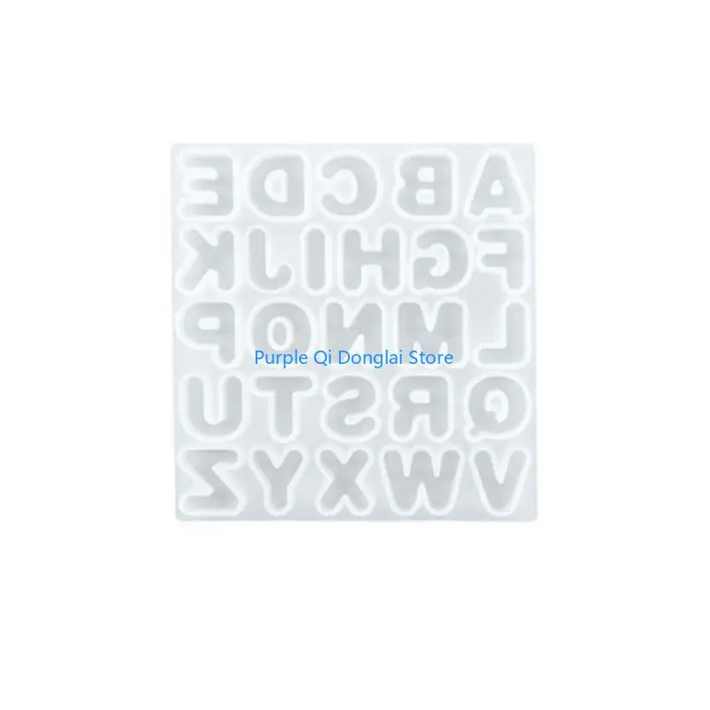 L21E Letter Keychain Molds Silicone Material Perfect Gift for Hand Making Lover