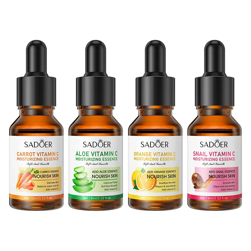 Vitamin C Serum For Face Refreshing Moisturizing skincare Snail Carotone Facial Serum Beauty Face Skin Care Products