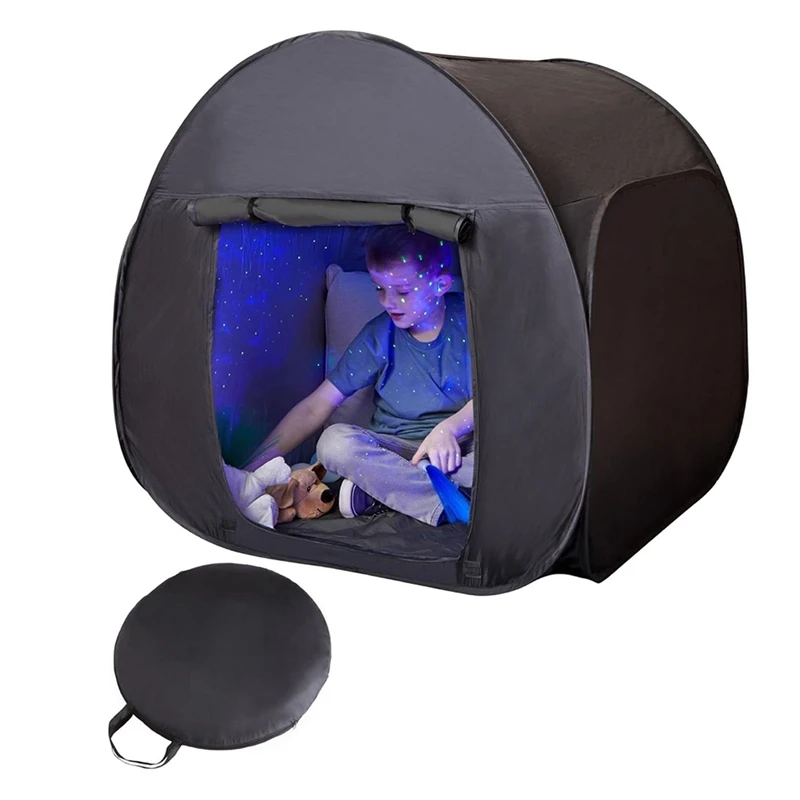 -Up Tent, Indoor Children's Playing Tent, Playing And Reading, Blackout Portable Children's Safe House