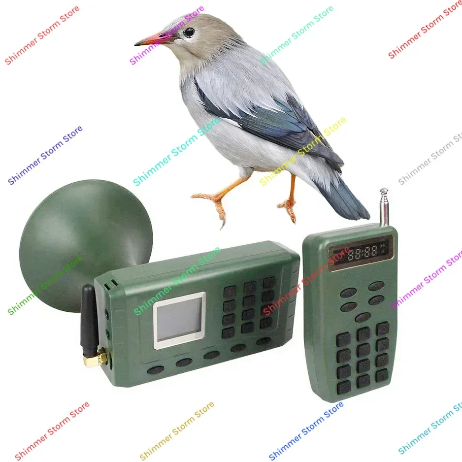 Mp3 Player Bird Voice Decoy Outdoor Electronic Farm Bird Sound Decoy Birdsong Device Quail Sounds Caller Optional Remote Control