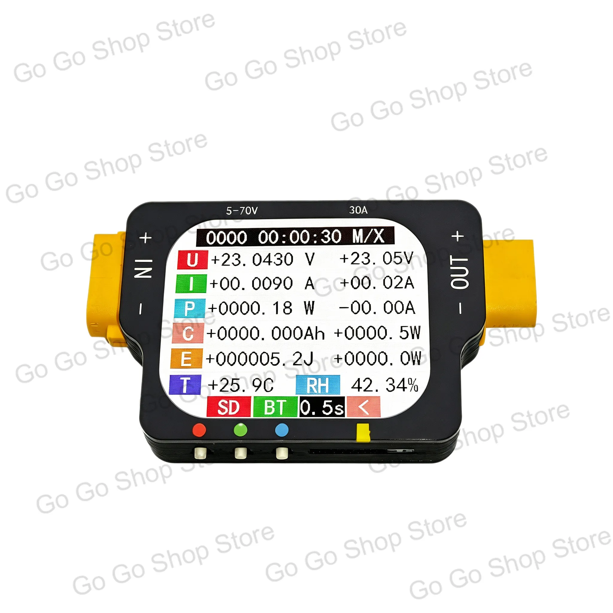 misuratore-di-potenza-bidirezionale-con-display-a-colori-xt60-70v30a-con-registrazione-dati-su-scheda-sd