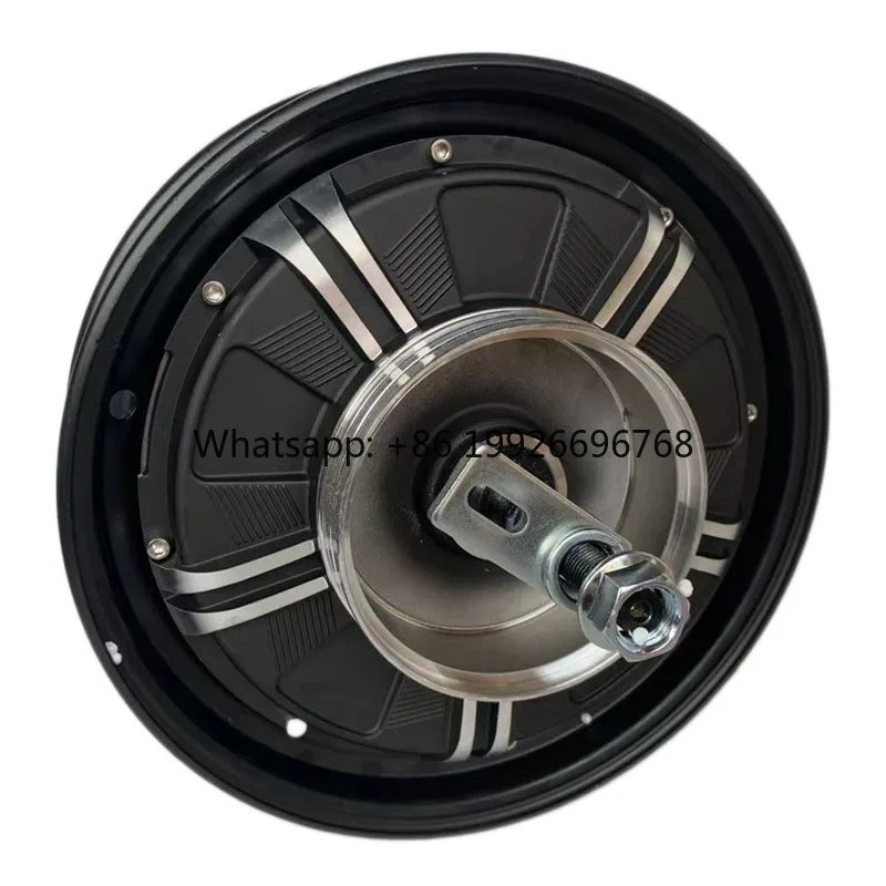 

48V 60V 72V 500W 10-Inch Brushless DC Hub Drum Motor for Motorcycles Permanent Magnet Construction 300rpm for Home Appliances
