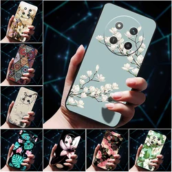 For Honor X9C Case X9C Smart 5G Soft Silicone Bumper 3D Flowers Emboss Phone Cases for Honor X9C Smart 2025 Back Covers Shells