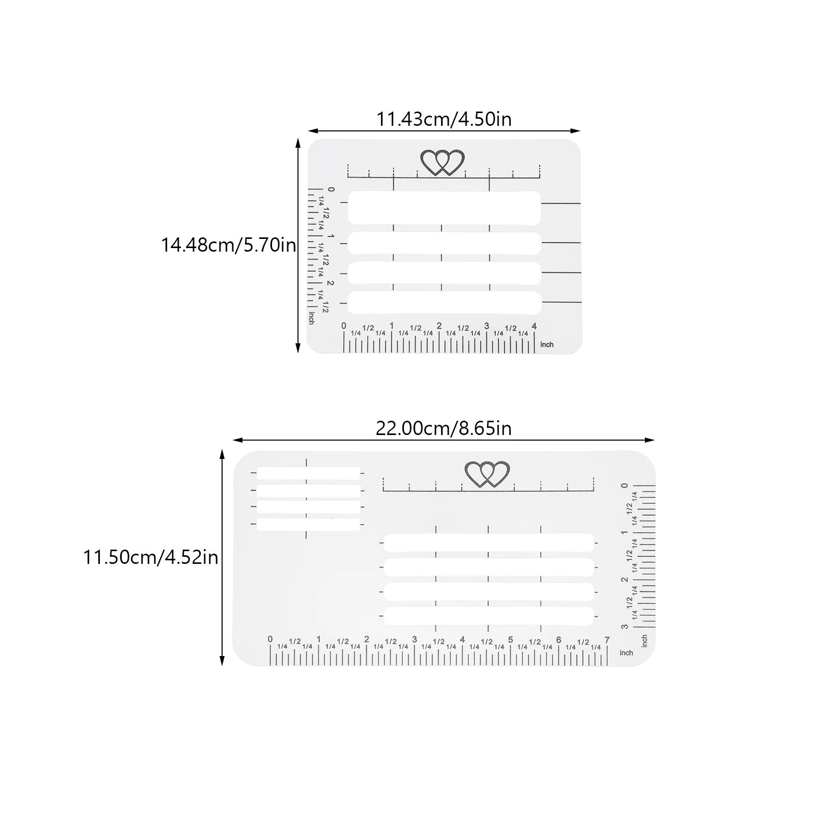 4 Pcs Envelope Making Ruler Addressing Guide Stencil Templates Thank You Greeting Card Tool DIY Letter Lettering Stencils