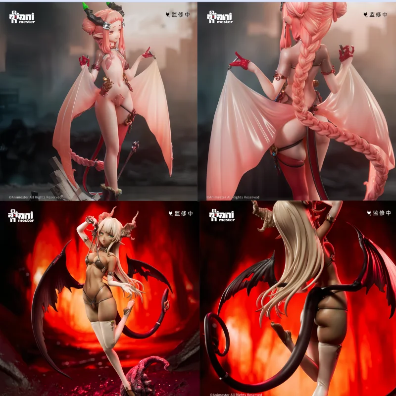 

In Stock Original Animester Little Demon Koakuma Yayako Moemoeko Figure Girl Toys Anime Action Figure Toy Collectible Model Gift