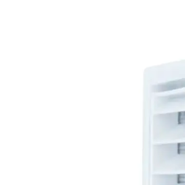 Air Vent Grille Cover with Rainproof Louver and Removable Metal Screen for HVAC Ducts Wall Ceiling Mounting for Residential Use