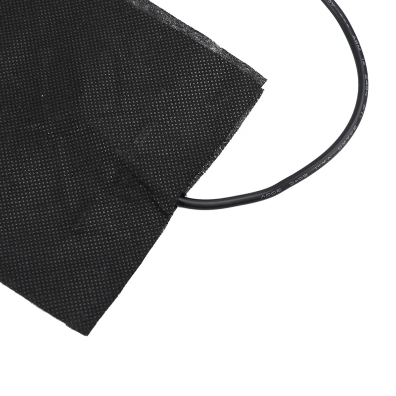 USB 5V Electric Heating Pad Carbon Fiber Thermal Sheet Warm Winter Clothing Outdoor Heated Cloth Mat Jacket Vest Parts 10*20cm