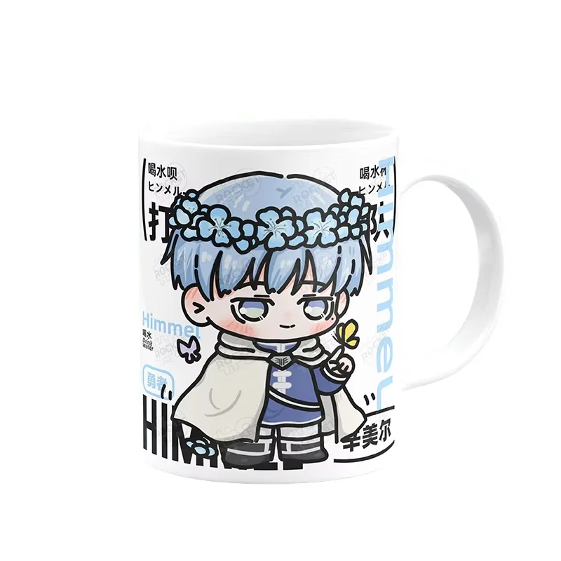 Frieren Beyond Journey\'s End Mugs Coffee Milk Frieren Ceramic Cup Gift