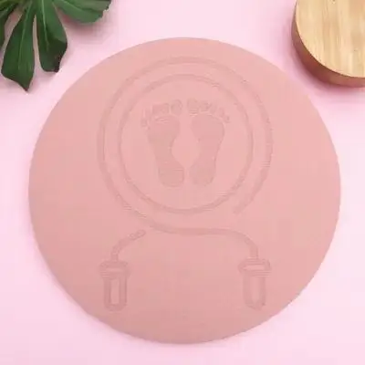 Estera antideslizante para saltar, Material Tpe Premium, a prueba de golpes, para Fitness, Yoga en casa, Pilates, entrenamiento interior, 1 ud.