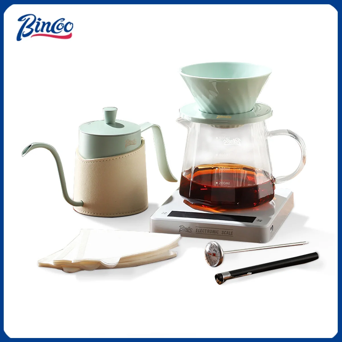 

Bincoo 500ml Coffee Filter Cup Hand Brewed Coffee Pot Reusable Filter Pour Over Coffee Maker Funnel Dripper V01 Filter Cups