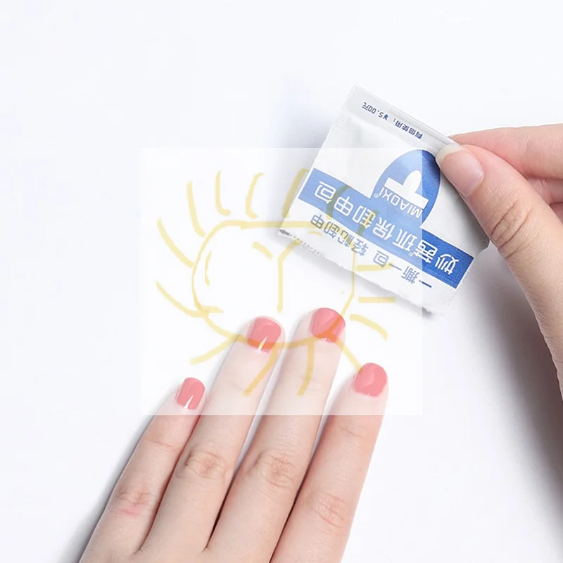 น้ำยาล้างเล็บเจล 300/100 ชิ้น, แผ่นฟอยล์ล้างเล็บเจล, อุปกรณ์ล้างเล็บเจลยูวีสำหรับทำเล็บ