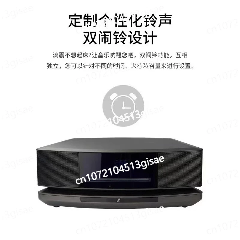 4th Generation CD Bluetooth Record Combo Audio Ave Music Desktop Speaker WiFi Bluetooth CD