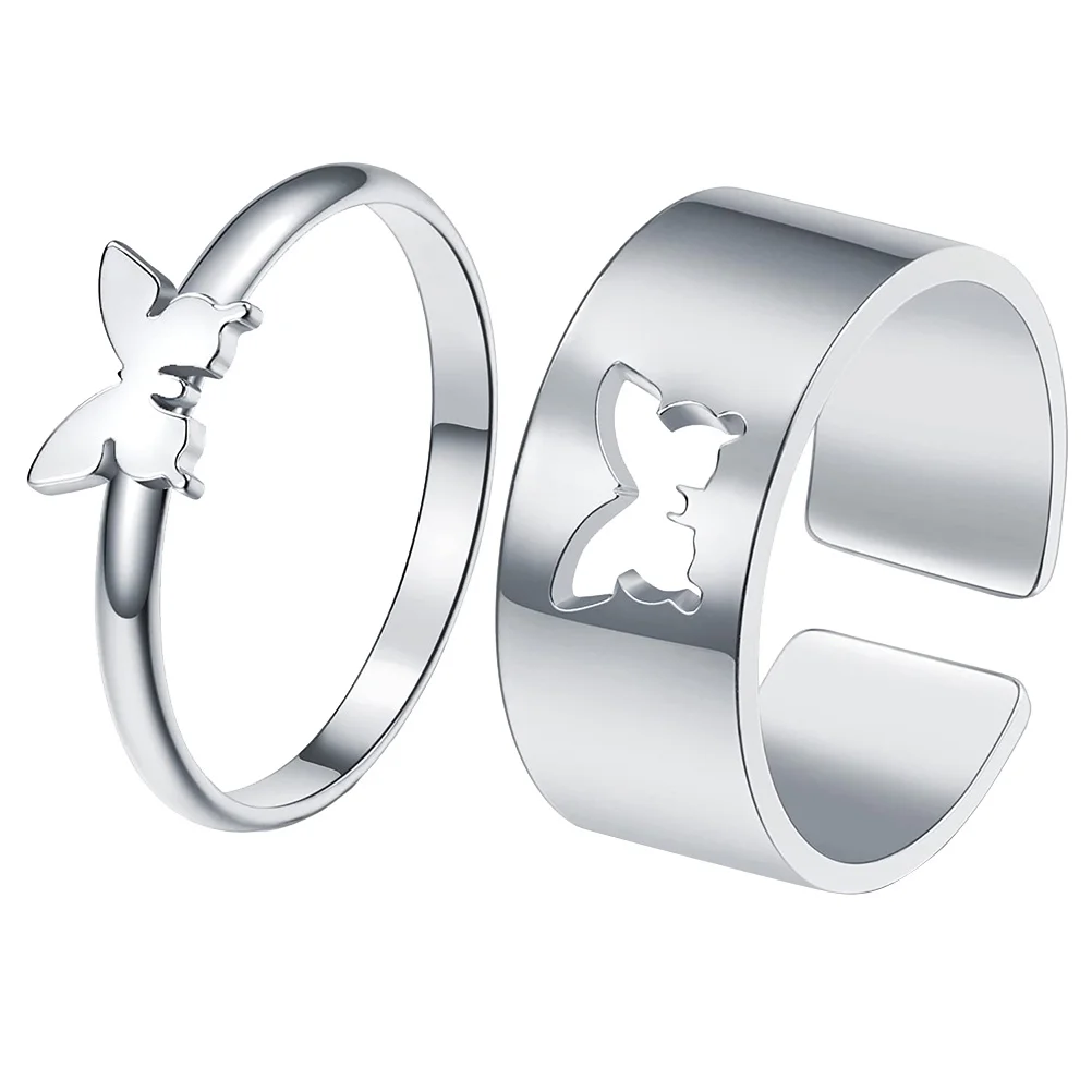 

2 Pcs Animal Aesthetic Things Finger Decor Knuckle Chic Women Simple Trendy Manual