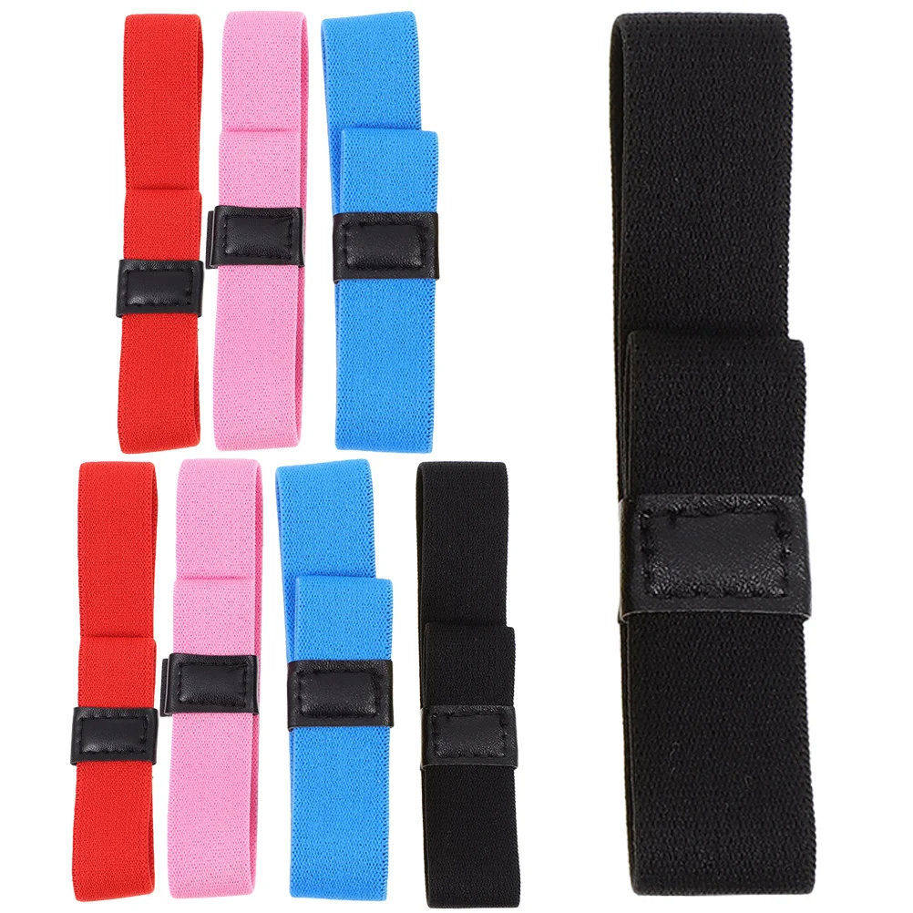 8Pcs Bento Box Straps Flexible Elastic Lunch Box Bands Lightweight Lunch Container Bands Bento Fixing Band Outdoor Lunchbox Band