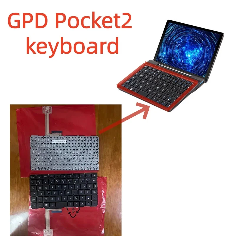 Brand new original for GPD Pocket 2 keyboard and laptop keyboard GPD Accessories