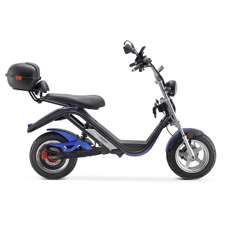 Motocicleta elétrica barata, Scooter Citycoco, Motor 2100W, 60V, 20Ah, Armazém da UE, 2020