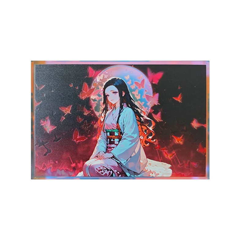 Anime Demon Slayer Tomioka Giyuu Kochou Shinobu  Agatsuma Zenitsu Collectible Cards Christmas Birthday Gifts Children's Toys