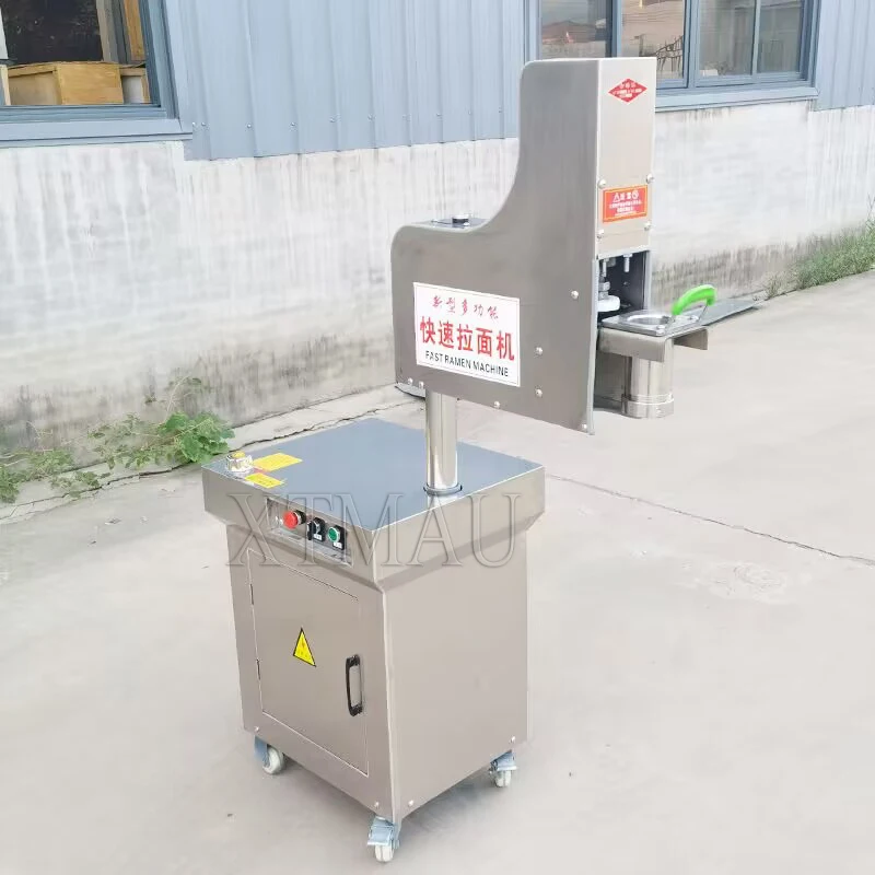 Commercial Noodle Machine For Ramen Pasta Automatic Hydraulic Extrusion Imitation Hand Ramen Machine With