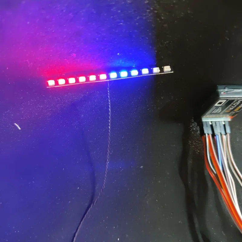 

LED Warning Light for 1/14 Tamiya RC Dump Truck SCANIA 770S R620 VOLVO ACTROS MAN 1/10 RC Crawler Car TRX4 Defender AXIAL SCX10