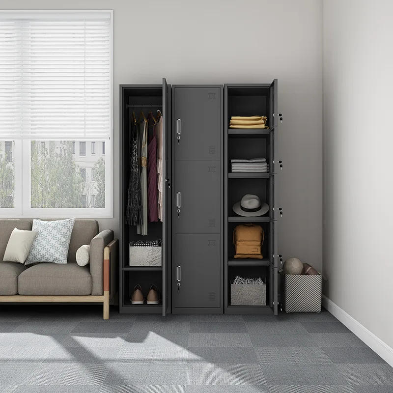 

Thickened, steel, single door, locker, crevice, family