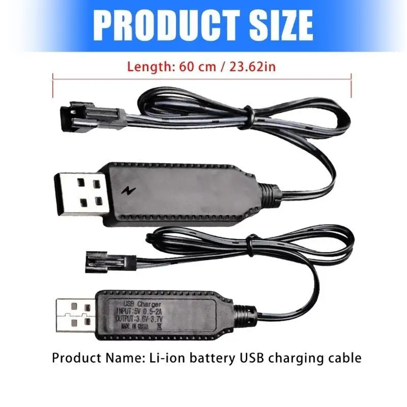R53C USB-Schnittstellen SM2.0 2P 3,7 V Batterieladekabel mit intelligentem IC-Chip und LED-Licht für Auto- und Flugzeugteile – Detail 6