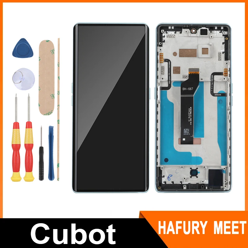 

Для Cubot HAFURY MEET/6,67-дюймовый ЖК-дисплей FHD + + сенсорный экран + с рамкой