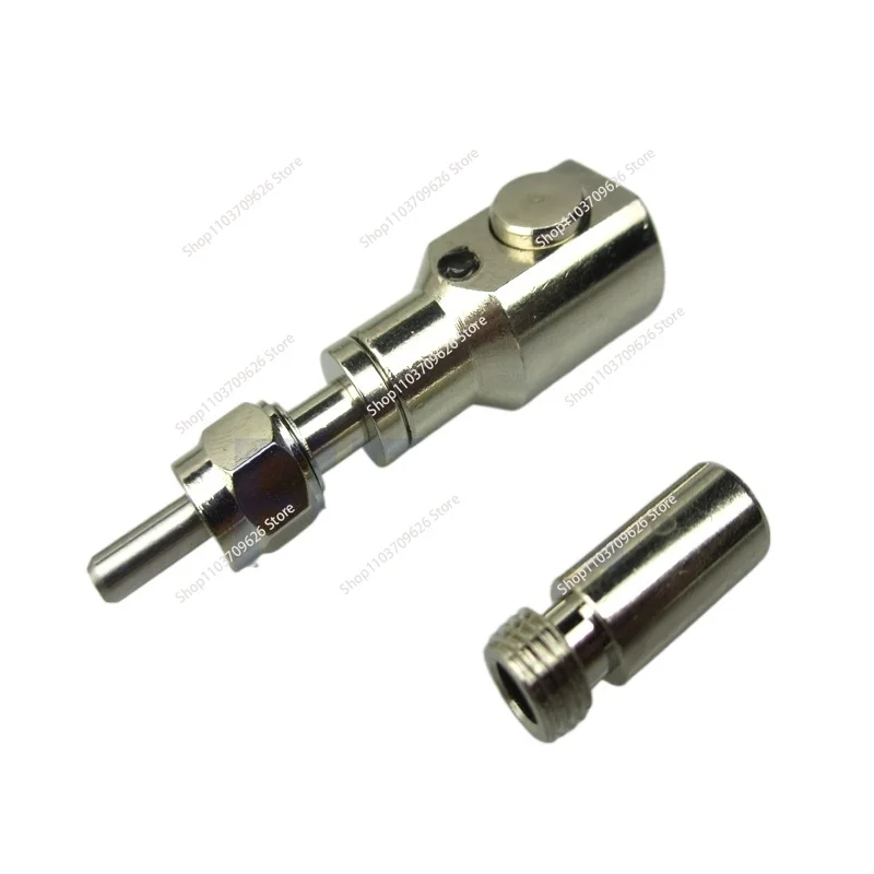 Optical Fiber Metal Adapter SMA905 Large Core Diameter Bare Fiber Flange Connector Aperture Custom 200um