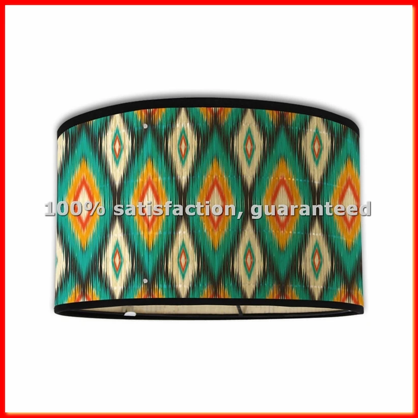 

Абажуры для ламп с принтом, овальные, 30x30x20 см, винтажные абажуры для люстр и напольных светильников C-ABWY