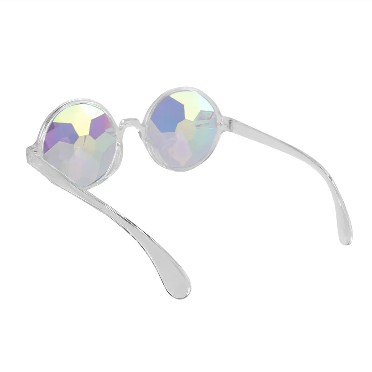BUY A102ZKaleidoscope Glasses Rave Festival Party Sunglasses Diffracted Lens-Transparent