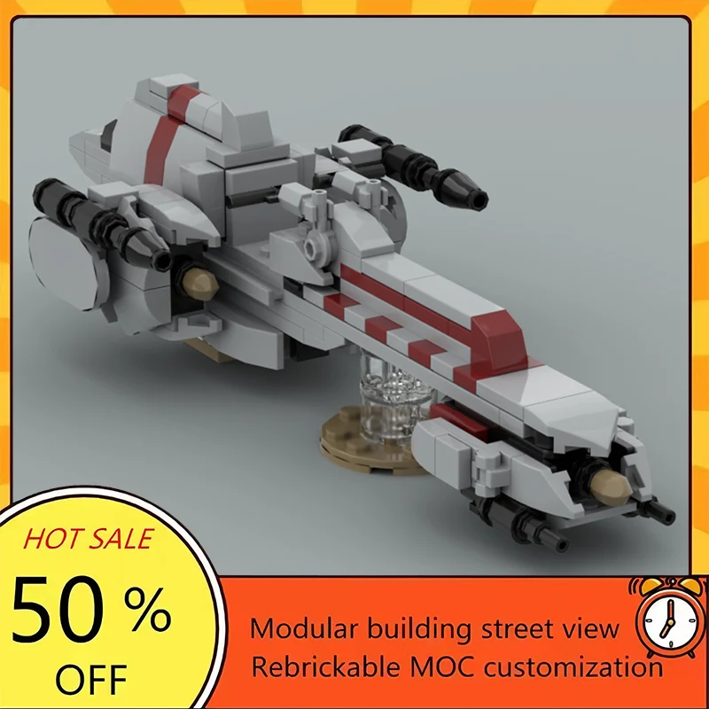 

206PCS Popular Space War Movie Model MOC Building Bricks Spaceship Modular Technology Gifts Holiday Assemble Children Toy Suit