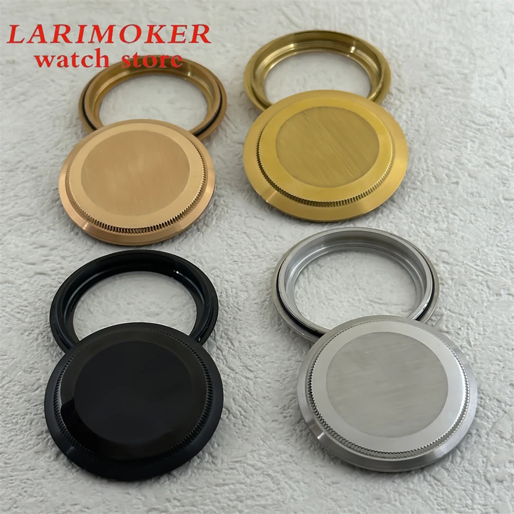 BLIGER glass/solid back, stainless steel back for 36mm38mm39mm40mm case