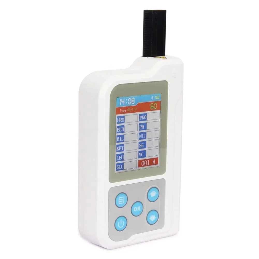 

2022 New Digital Portable handheld 2.4 LCD screen Urine Analyzer 11 Parameters with Test Strips