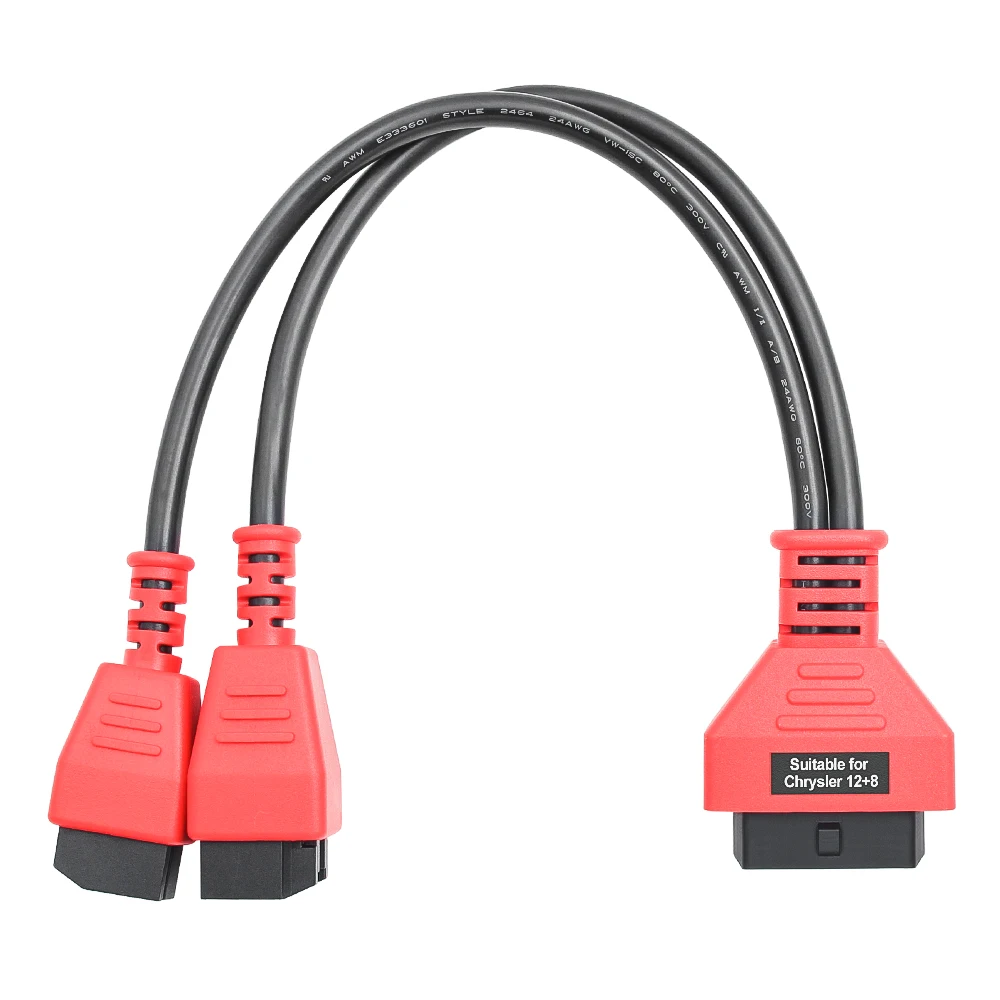 Für Chrysler 12+8 Programmierkabel OBD2-Adapter Bypass SGW für Jeep Dodge Fiat Kompatibel mit Autel Launch X431 – Detail 6