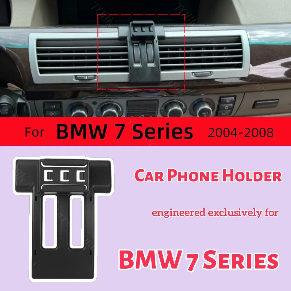 

Магнитный держатель телефона для BMW серии 7, E65 E66 F01 F02 2004-2008, специальный фиксированный кронштейн для беспроводной зарядки, крепление MagSafe