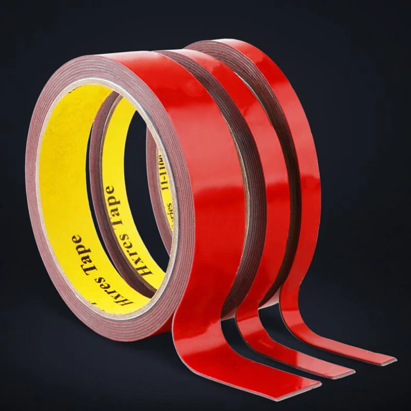 1Pc Sticky Double Sided Tape Glue Tape 0.8mm Thickness Super Strong Double Side Adhesive Foam Tape For Mounting Fixing Pad