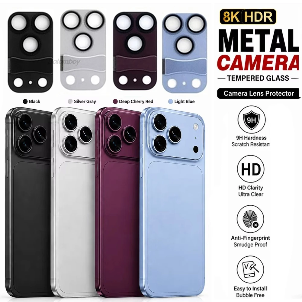 360° Rundumschutz-Kameraschutz für iPhone 18 Pro Max, 18 Pro, 18promax, vollständige Abdeckung, mattes, kratzfestes Objektivschutzfolie.