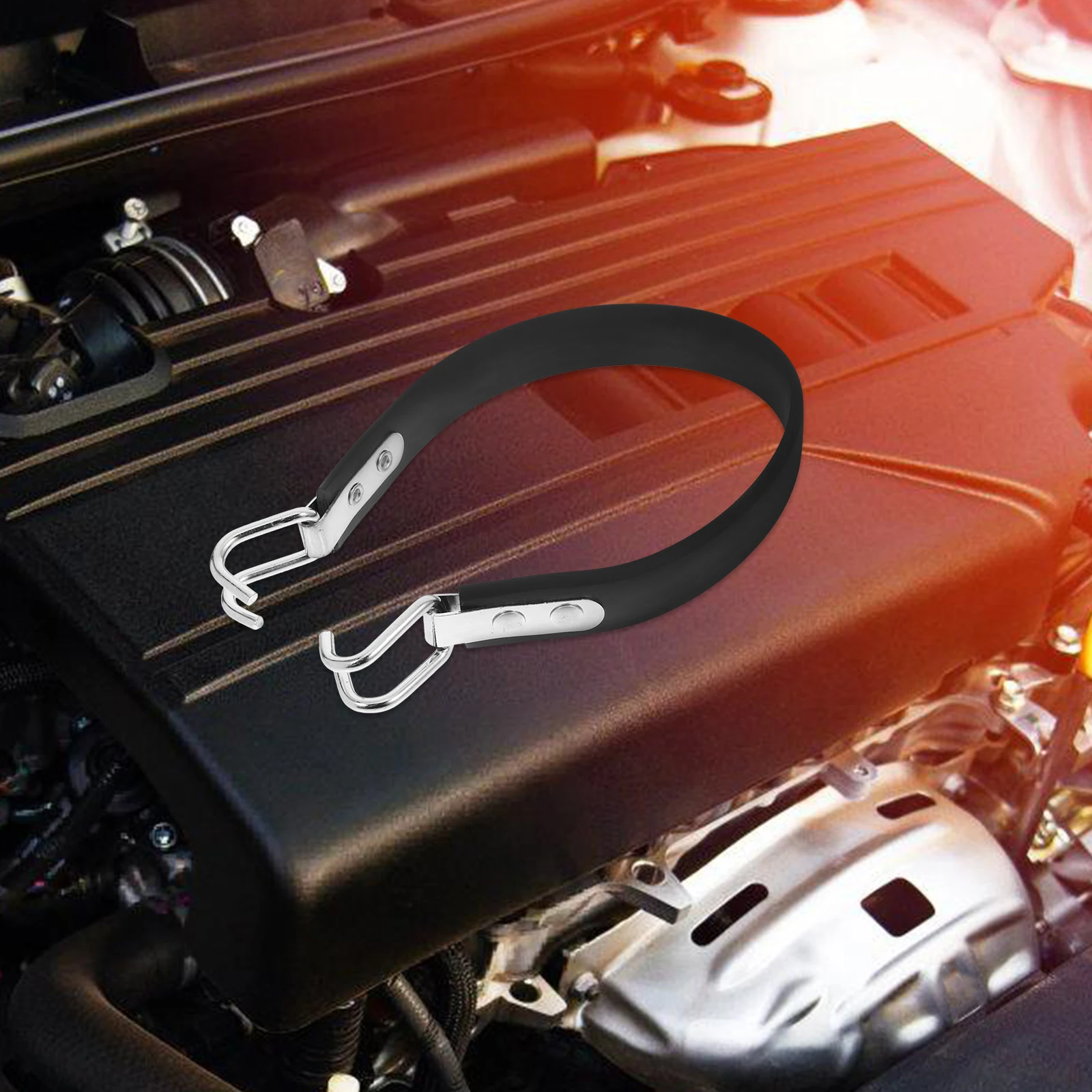 

2Pcs Car Carrier Strap Heavy Duty Lift Strap Portable PVC Steel for Camping Travel Auto Lifter Handling