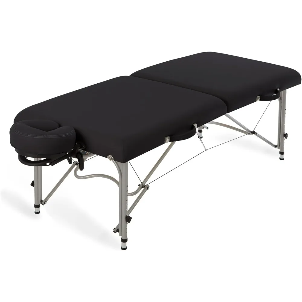 Portable Massage Table LUNA  Ultra-Lightweight,Patented Aluminum ReikiFrame incl Flex-Rest Face Cradle  Carry Case free freight