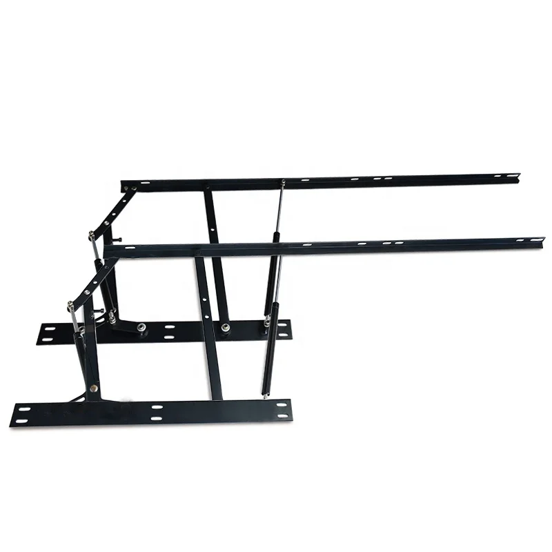 

Индивидуальный гидравлический подъемный механизм со скрытым тормозным рычагом, аксессуар для мебели, диванов, кроватей татами, подъемник для ящиков для хранения, для кроватей, сталь A3 AT