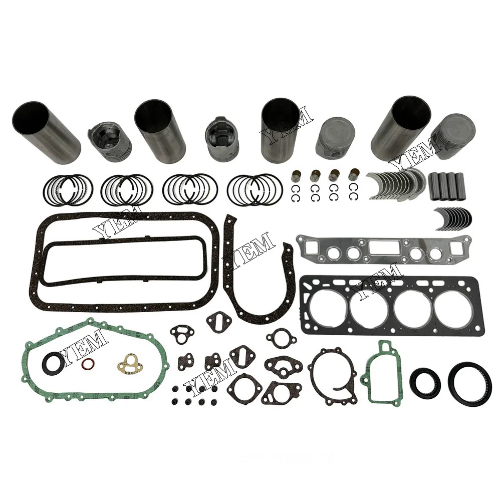 H20 Cylinder Liner Kit With Gasket Set Bearing For Nissan Engine.