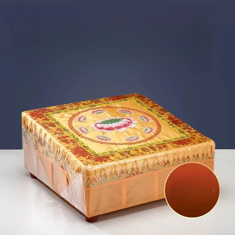 

CZ Lotus Pad Kneeling Pad Household Kneeling Kowtow Buddhist Hall Pad Temple Solid Wood Buddha Kneeling Bench Worship Buddha