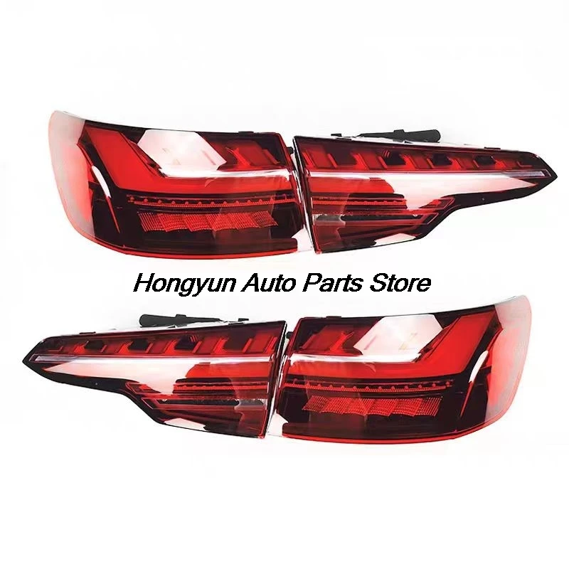 Car Accessories For Audi A4L A4  B9 2020 2021 2022 2024 LED Tail Light Turn Signal Reversing Warning Brake Taillight Assembly