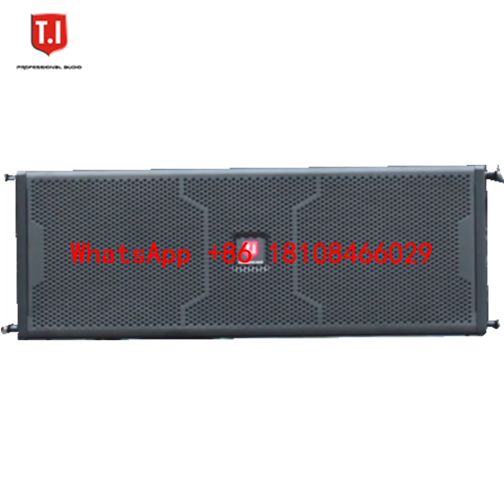 800 Watts 10 Inch Professional Audio Versatile Powered Speaker PA Speaker System Sound Box LA210 Dual 10 Inch Line Array Speaker