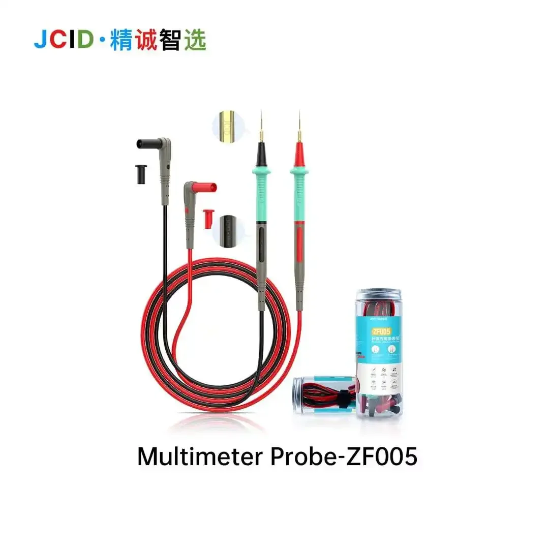 JCID ZF005 Electric Meter Pen Ultra-Sharp Pin-Type Multimeter Probe Test Lead Kit For Mobile Phone Repair Power Supply Using Pen