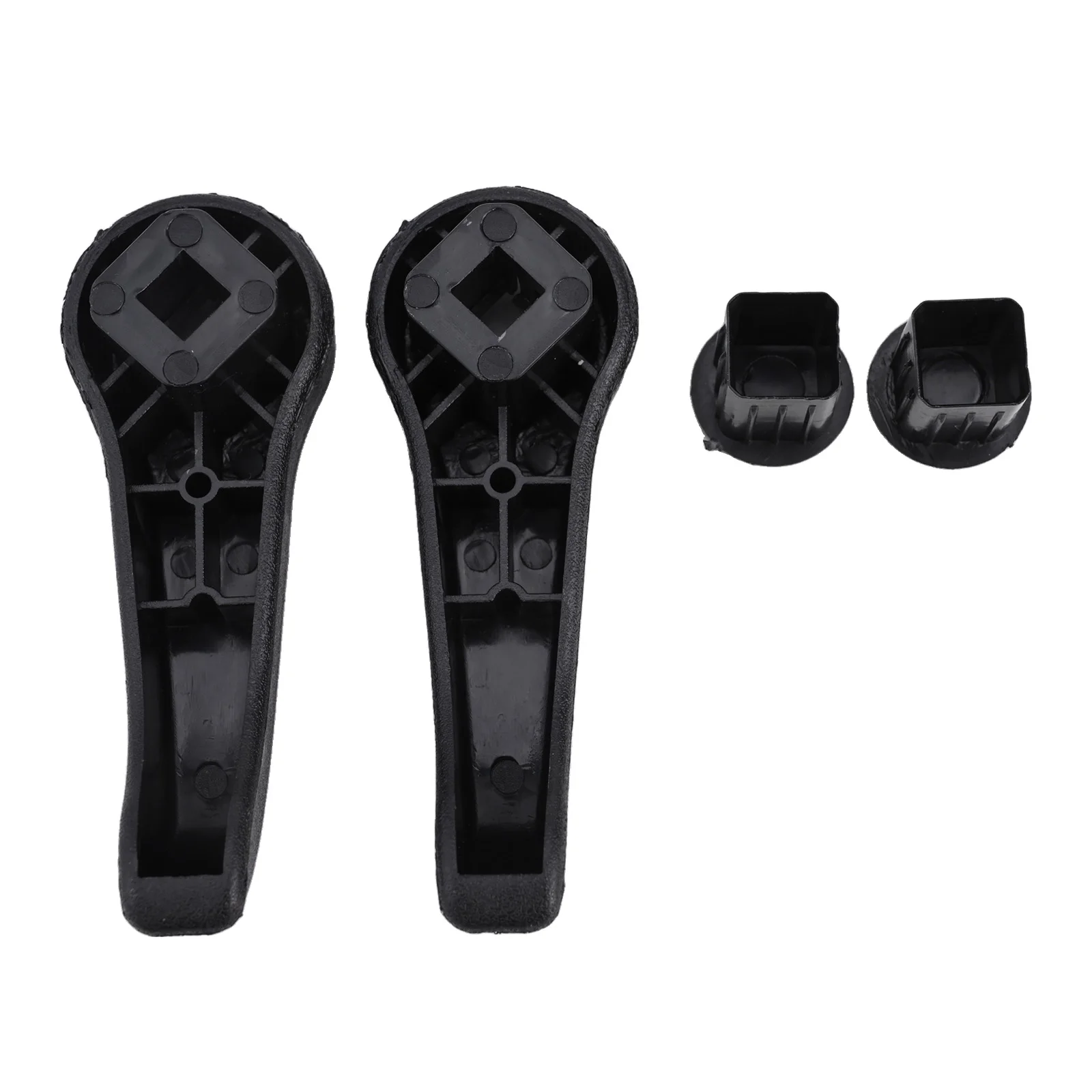 2PCS Car Left Right Seat Adjustment Lever Handle Replace Parts For Renault Clio MK2 11.5x3.5cm Seat Adjustment Lever Handles