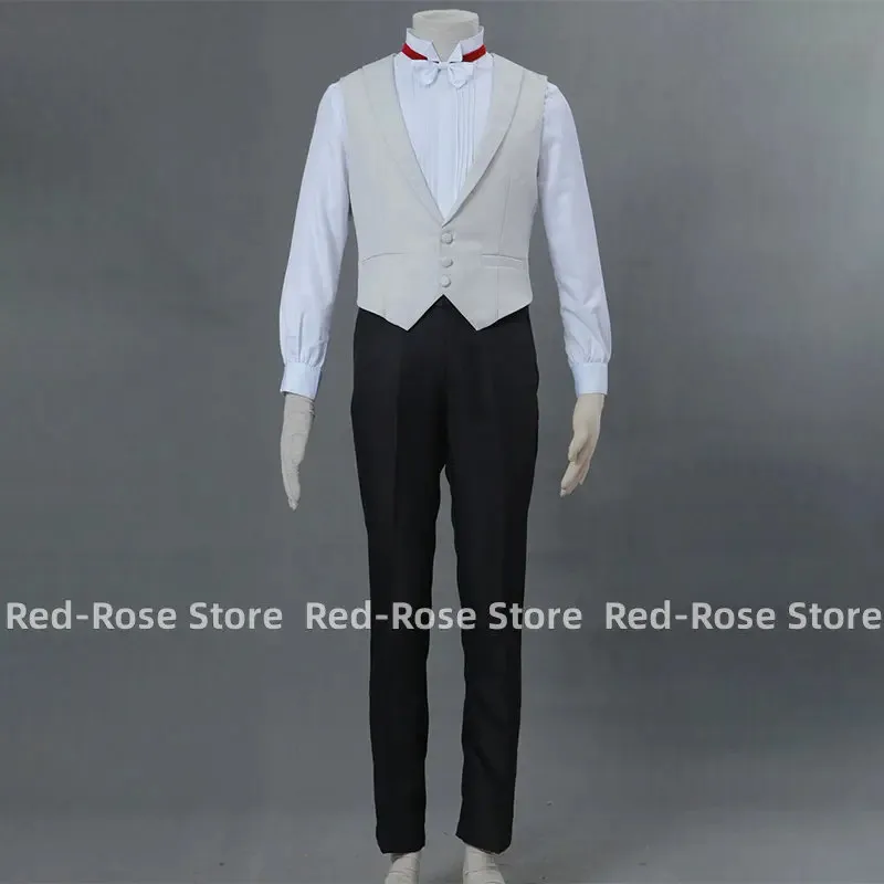 قناع سهرة مامورو تشيبا أزياء أنيمي التأثيرية للبالغين من الرجال والنساء ملابس الهالوين الكاملة مصنوعة حسب الطلب #5