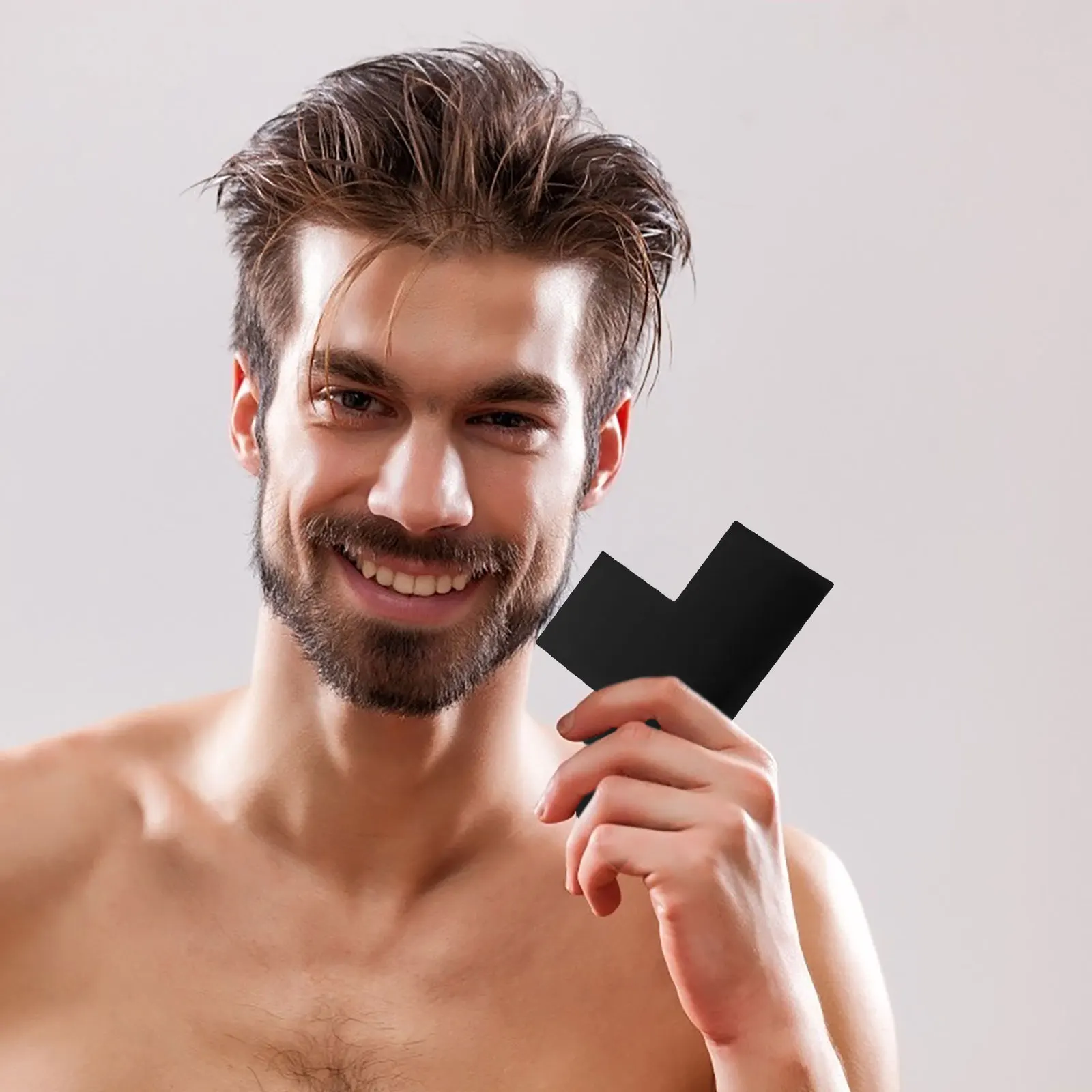 

Hairline Design Tool PVC Straightener Barber Cards Matching Management Card Beard Shaper MultiUse Hairline Measurement for Men